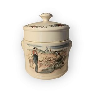 Sarreguemines Obernai Foie Gras Terrine Alsatian France Antique